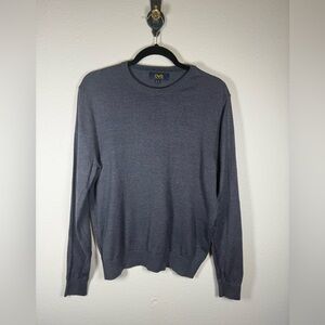 OVS Italian Brand  Women’s Gray Crew Neck Sweater Light Weight Preppy Classic M